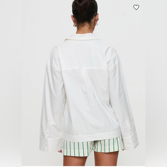 Princess Polly Spiri White Tie-Front Blouse - Picture 5 of 16